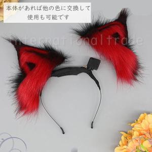 コスプレ小物 動く猫耳カチューシャ ふわふわ ...の詳細画像2