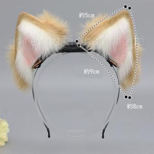 コスプレ小物 動く猫耳カチューシャ ふわふわ ...の詳細画像3