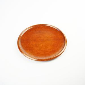 山田平安堂 漆器 丸盆 桜 螺鈿細工 朱 : 漆器 山田平安堂 - 通販