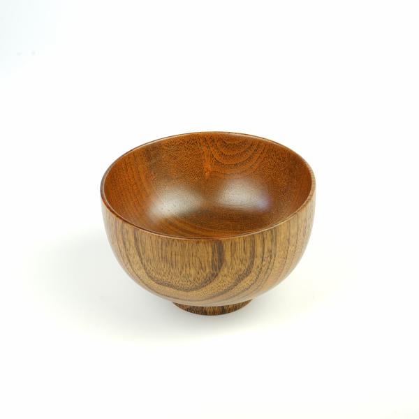 【アウトレット】〈2個組〉漆器 お椀 11×7cm 木碗 汁椀 漆塗り 天然木 12-1
