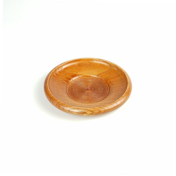 【アウトレット】〈2個組〉漆器 茶托 10.5cm 銘々皿 小皿 漆塗り 天然木 13-10