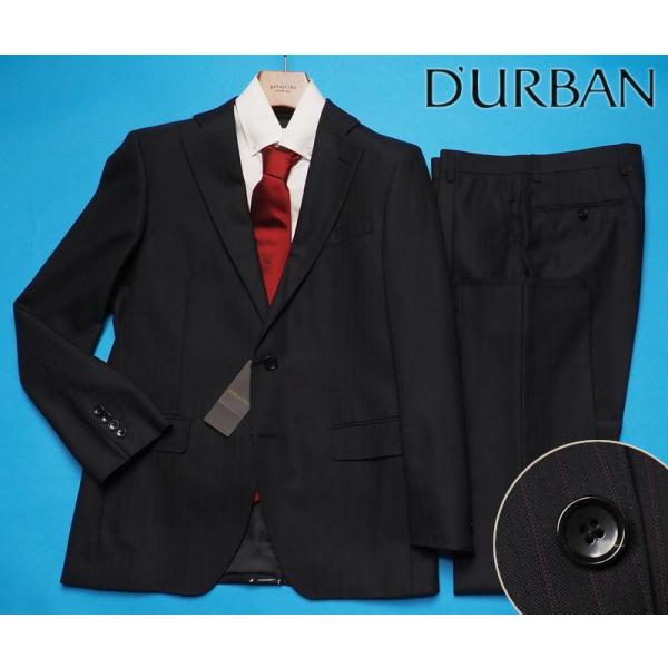 新品 STUDIO by DURBAN ダーバン 秋冬総裏 Super100&apos;S 艶感ウール100%...