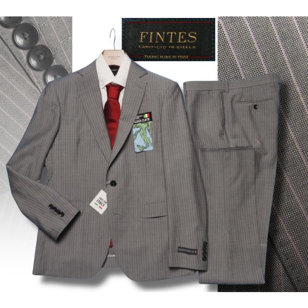 新品8.6万円 大手百貨店扱い 日本製 春夏『FINTES  フィンテス 伊製生地』モヘヤ混 ウール...