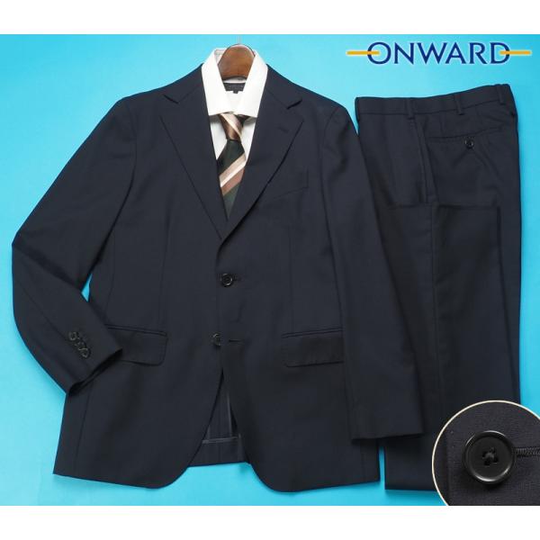新品訳8.9万円 オンワード樫山 STYLE&amp;MORE 日本製 春夏 ウール100% ソリッド無地 ...
