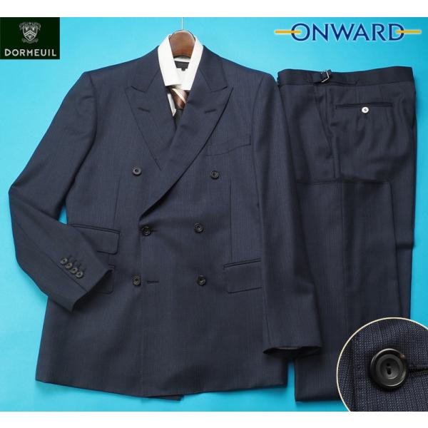 新品定価24.7万円 オンワード樫山 Henry Poole ヘンリープール 日本製 秋冬『ドーメル...