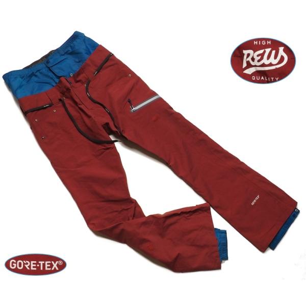 新品展示品49500円 REW アールイーダブリュー ゴアテックス2L STRIDER JEANS ...