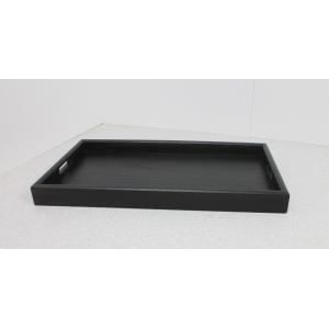 にいがたの焼き桐 お盆トレー 角形手付き 木箱入り お盆 トレー 木製 手付き 長手盆 和食器 長角...