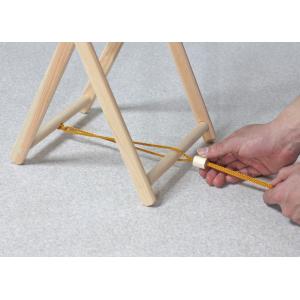 ひのき製 レジ袋ハンガー 大小2個セット ゴミ...の詳細画像3