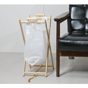 ひのき製 レジ袋ハンガー 大小2個セット ゴミ...の詳細画像5