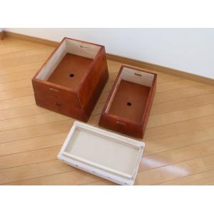 跳び箱型 小物入れ 3段タイプ 高さ45cm ...の詳細画像5