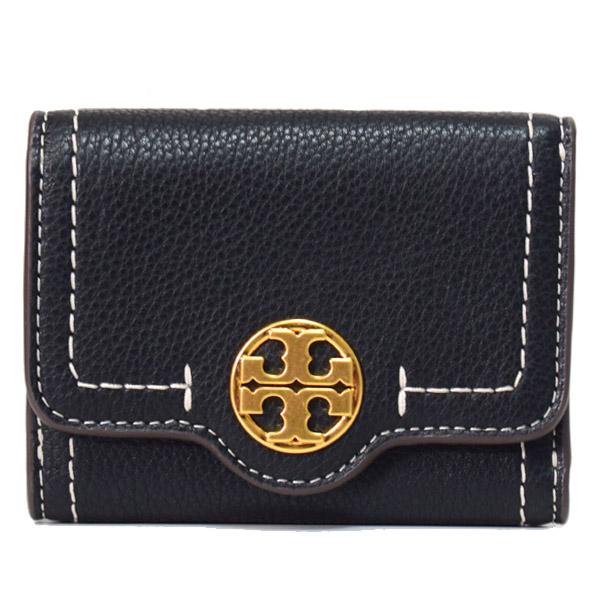 トリーバーチ 財布 TORY BURCH レザー ロゴ フェリックス ミディアム ステッチ フラップ...