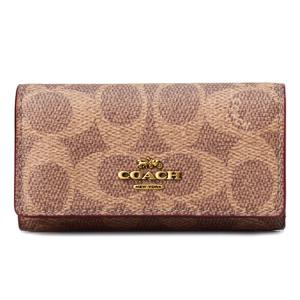 COACH（コーチ） ☆COACH☆ ファイブリング キーケース シグネチャー