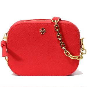 Tory Burch トリーバーチ レッドレザーキルティングボディバッグ TORY BURCH（トリーバーチ） バッグ レザー ウィラ キルティング ミニ