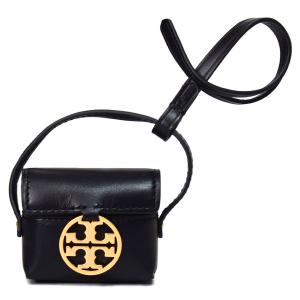 トリーバーチ エアーポッズケース 第3世代 TORY BURCH レザー ミラー ストラップ付 イヤ...