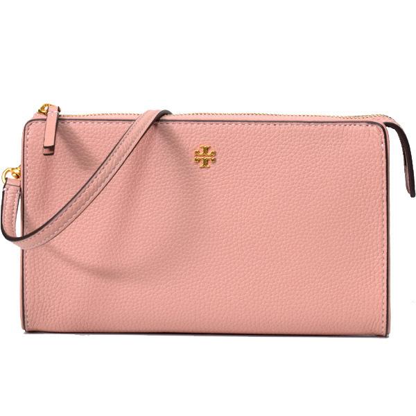 トリーバーチ バッグ TORY BURCH レザー ブレイク ロゴ スリム クロスボディ 2way ...