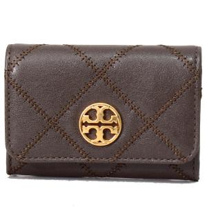 TORY BURCH（トリーバーチ） 財布 レザー キラ シェブロン ロゴ