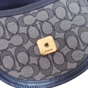 コーチ バッグ COACH ジャガード レザー...の詳細画像5