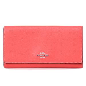 COACH（コーチ） 長財布 レザー チェリー さくらんぼ プリント ロゴ