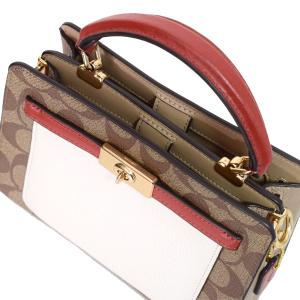 コーチ バッグ COACH コーティングキャン...の詳細画像4