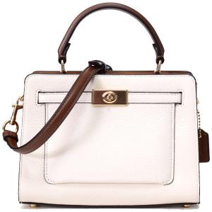 COACH（コーチ） バッグ カーフレザー スモール ニーナ C ロゴ 3D