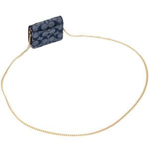 コーチ 財布 COACH シャンブレー デニム...の詳細画像1