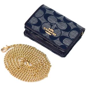 コーチ 財布 COACH シャンブレー デニム...の詳細画像2