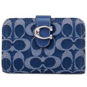 コーチ 財布 COACH デニム レザー シグネ...の商品画像