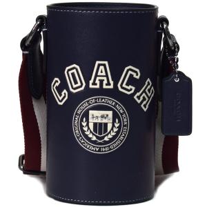 コーチ バッグ COACH レザー バーシティ ウォーター ボトル ケース 水筒 ペットボトル ホル...