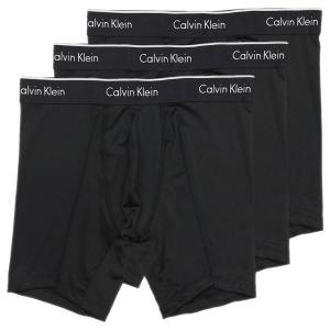 カルバンクライン パンツ Calvin Klein コットン メンズ クラッシック フィット ロゴ ボクサー ブリーフ 下着 ボクサーパンツ 3枚セット M ブラック NP21890｜ブランド専門店 アウトレット365