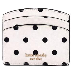 ケイトスペード ケース katespade PVC スペンサー ドット 水玉 キーリング付き ジップ ケース 小銭入れ カードホルダー ピーチメルバマルチ PWR00316 kate spade NEW YORK（ケイト・スペード ニューヨーク） ケイト