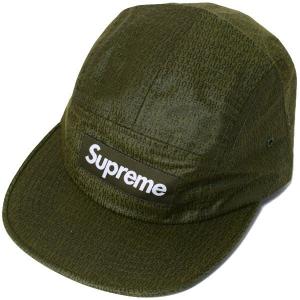 シュプリーム 小物 SUPREME ポリエステル コットン ジャガード ファック エブリバディー ロゴ キャンプ キャップ 帽子 オリーブ SS19H103