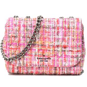 katespade スムースレザー リボンウォレットチェーンバッグ ピンク kate spade NEW YORK（ケイト・スペード ニューヨーク） ケイト