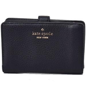 新品 ケイトスペード kate spade 2つ折り財布 ミディアム コンパクト バイフォールド ウォレット ネイビーマルチ kate spade NEW YORK（ケイト・スペード ニューヨーク） ケイト