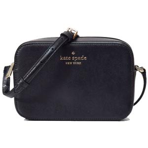 kate spade 黒レザーショルダーバッグ カメラ型 kate spade NEW YORK ケイトスペード バッグ レディース