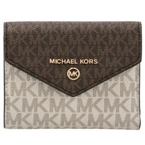 【箱破損】マイケル マイケル コース MICHAEL MICHAEL KORS 財布 三つ折り JET SET CHARM エンベロープ トライフォールドウォレット 34S1GT9E6B 0005 212｜outleta