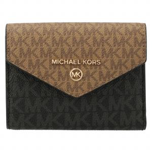 【箱破損】マイケル マイケル コース MICHAEL MICHAEL KORS 財布 三つ折り JET SET CHARM エンベロープ トライフォールドウォレット 34S1GT9E6B 0005 293｜outleta