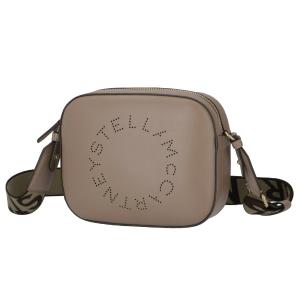 【訳あり】ステラマッカートニー STELLA MCCARTNEY ショルダーバッグ ロゴ ミニ カメラバッグ ベージュブラウン系 700072 W8542 2800｜outleta