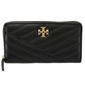 【訳あり】トリーバーチ TORY BURCH 長財布 KIRA ジップアラウンド コンチネンタル ウォレット ブラック 90348 0196 001｜outleta