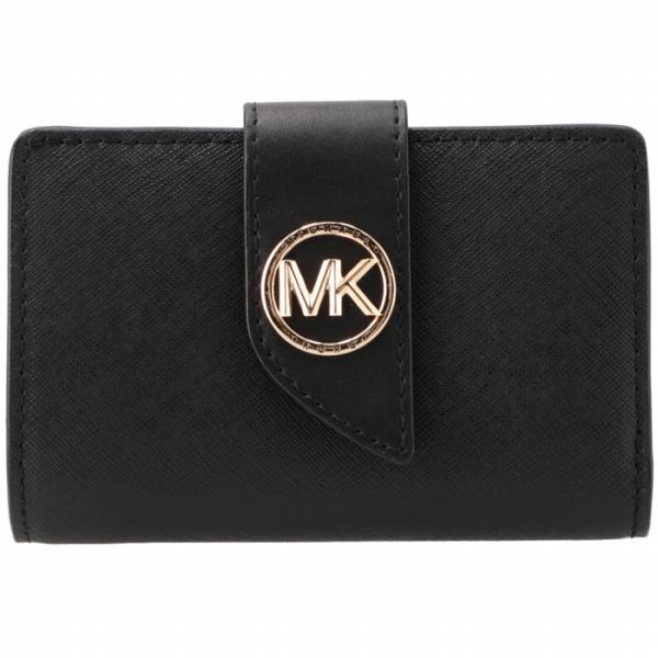 【訳あり】マイケル マイケル コース MICHAEL MICHAEL KORS 財布 二つ折り ミデ...