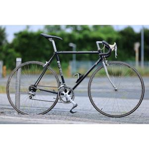 【輸入品】 SHIMANO ヴィンテージ自転車 ブラック ロードバイク ドロップハンドル ヨーロッパ直輸入 a39｜outletconveni