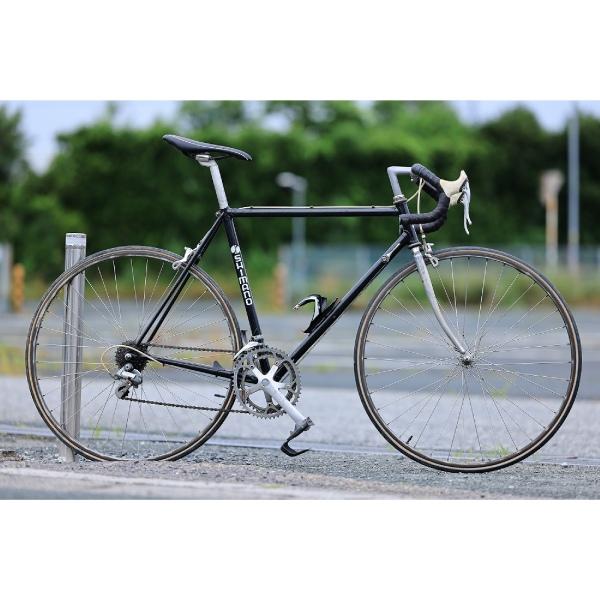 【輸入品】 SHIMANO ヴィンテージ自転車 ブラック ロードバイク ドロップハンドル ヨーロッパ...