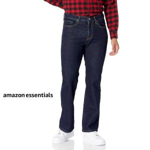 【アウトレット品】 amazon essentials アマゾンエッセンシャルズ ジーンズ ストレートフィット リンス メンズ  Mサイズ az-001-e08｜outletconveni