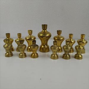 【アウトレット品】 【13個セット】 花立 4寸 3寸 2寸 仏壇用仏具 仏具 sp-011-k485