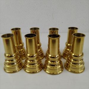 【アウトレット品】 【8個セット】 花立 3寸 仏壇用仏具 仏具 sp-011-k505