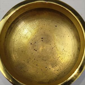 【アウトレット品】 香炉 直径3寸 真鍮 仏壇...の詳細画像3