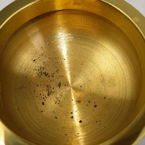 【アウトレット品】 香炉 直径3.5寸 真鍮 ...の詳細画像2