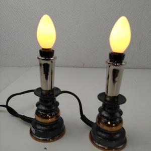 【アウトレット品】 電気ローソク 5寸 仏壇用仏具 仏具 sp-011-k553