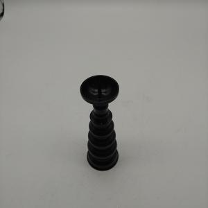 【アウトレット品】 燭台 4寸 黒 仏壇用仏具...の詳細画像1