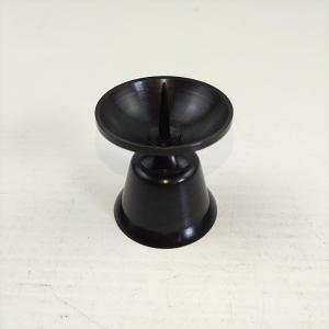 【アウトレット品】 燭台 1.5寸 黒 仏壇用仏...の商品画像