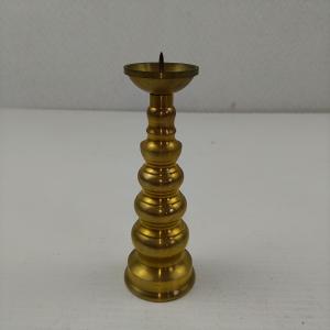 【アウトレット品】 燭台 3.5寸 真鍮 仏壇用仏具 仏具 sp-011-k590